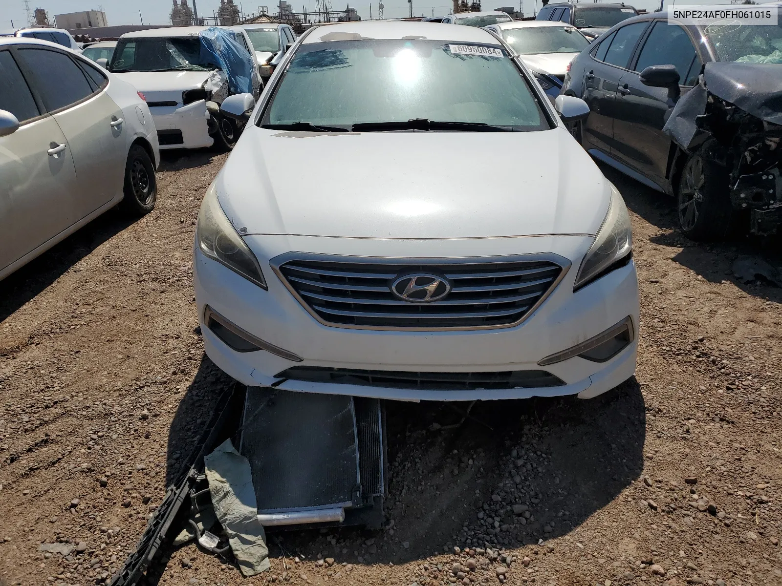 2015 Hyundai Sonata Se VIN: 5NPE24AF0FH061015 Lot: 60950084