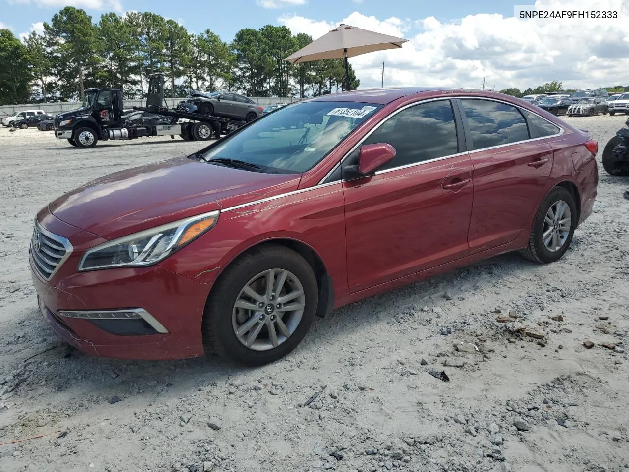 5NPE24AF9FH152333 2015 Hyundai Sonata Se