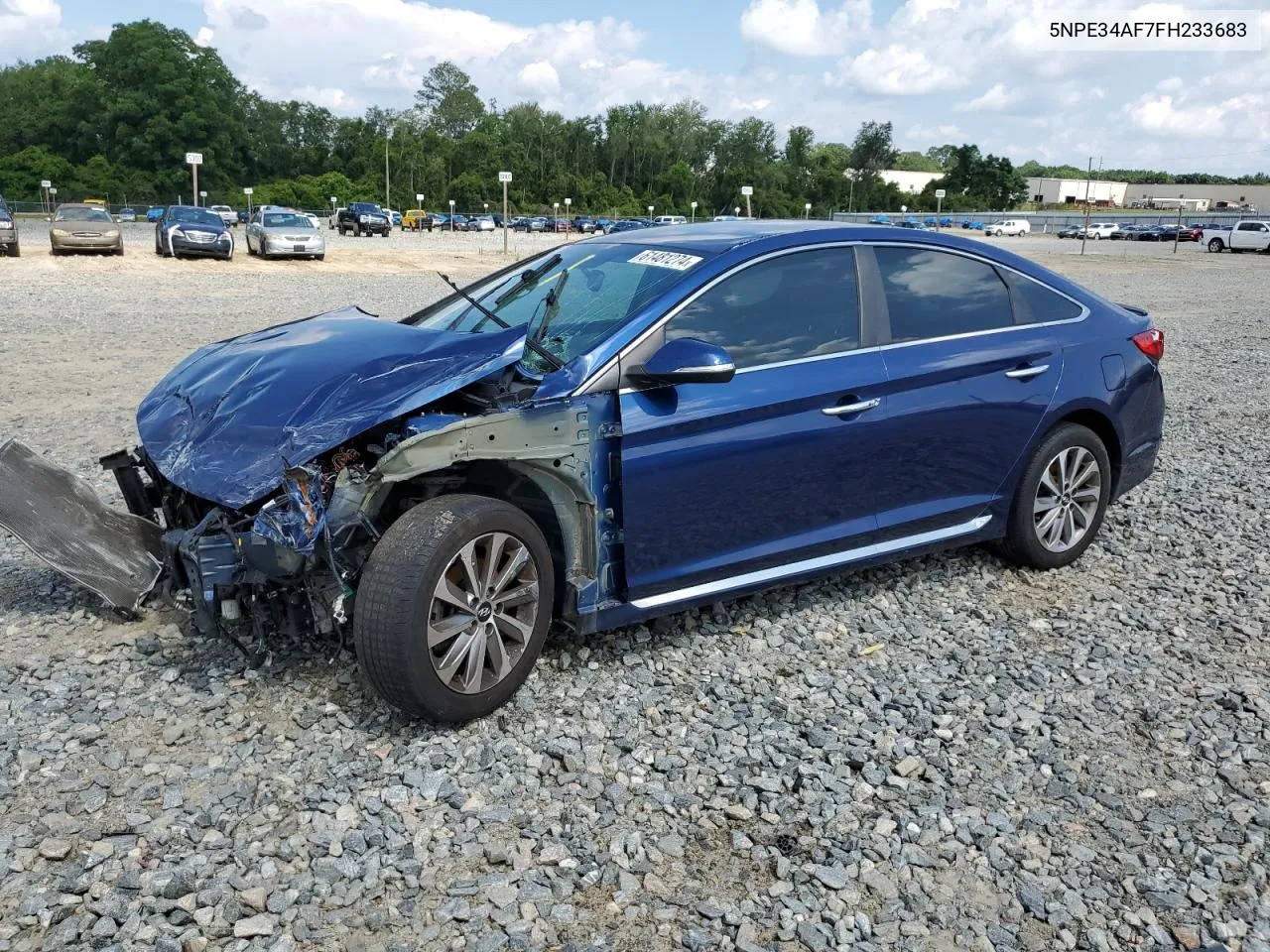 2015 Hyundai Sonata Sport VIN: 5NPE34AF7FH233683 Lot: 61481274