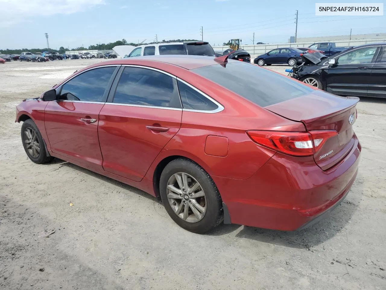 2015 Hyundai Sonata Se VIN: 5NPE24AF2FH163724 Lot: 61616454