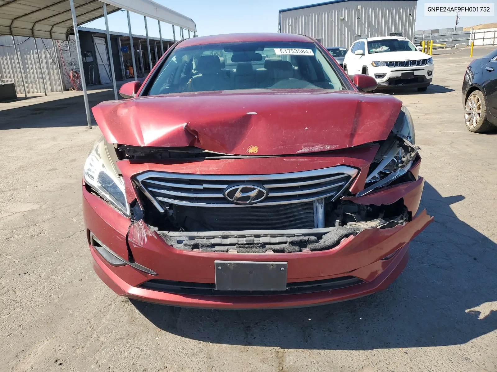 5NPE24AF9FH001752 2015 Hyundai Sonata Se