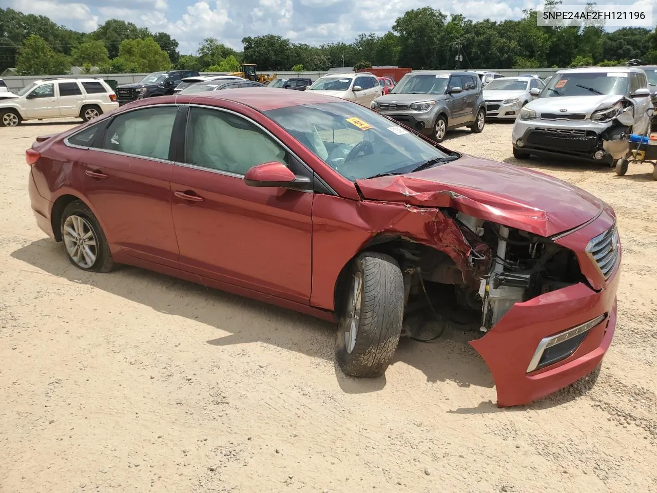 2015 Hyundai Sonata Se VIN: 5NPE24AF2FH121196 Lot: 61834574