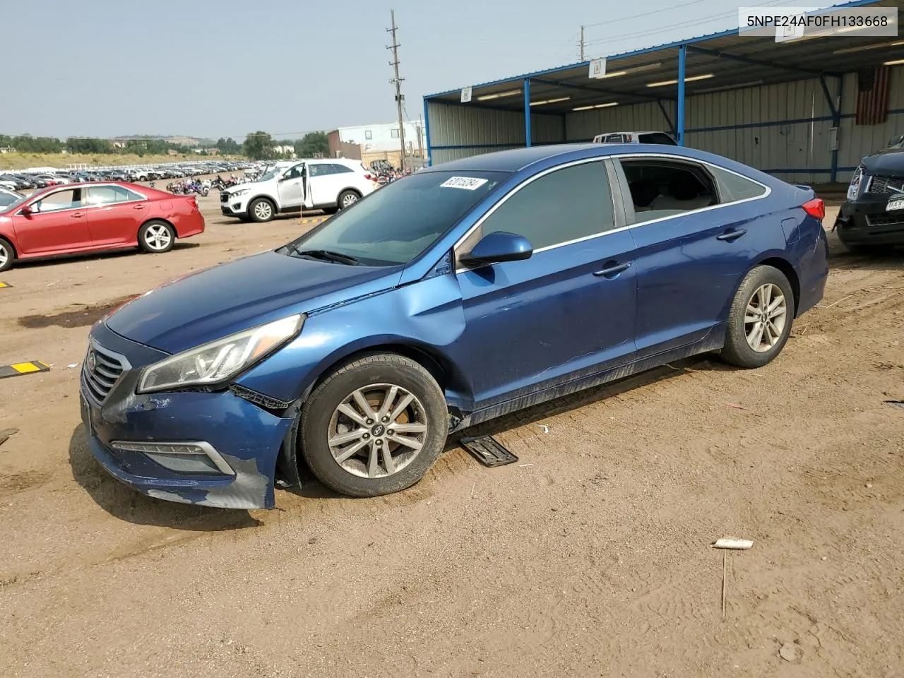 2015 Hyundai Sonata Se VIN: 5NPE24AF0FH133668 Lot: 62015284