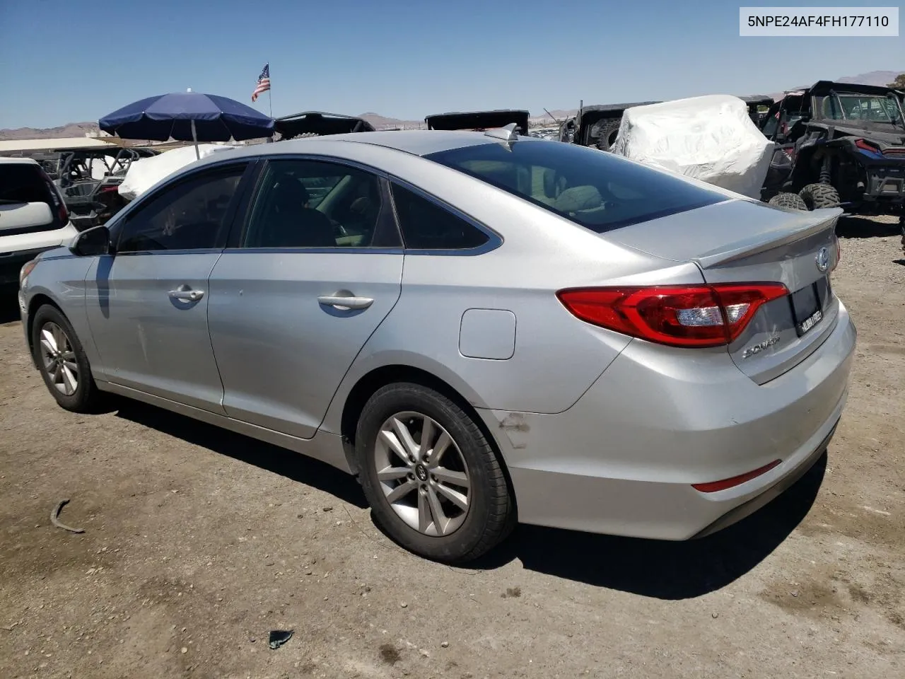 2015 Hyundai Sonata Se VIN: 5NPE24AF4FH177110 Lot: 62045084