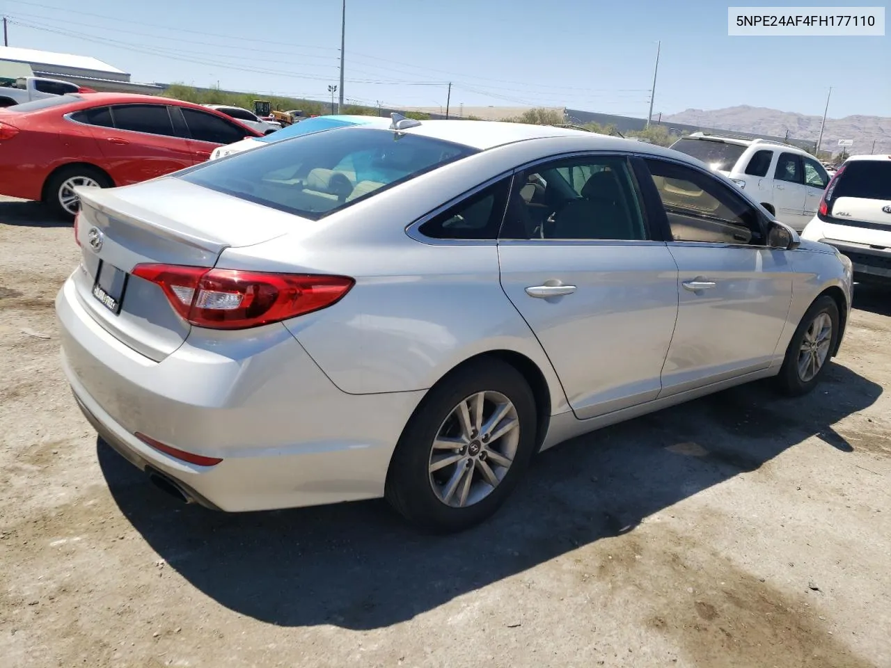 2015 Hyundai Sonata Se VIN: 5NPE24AF4FH177110 Lot: 62045084