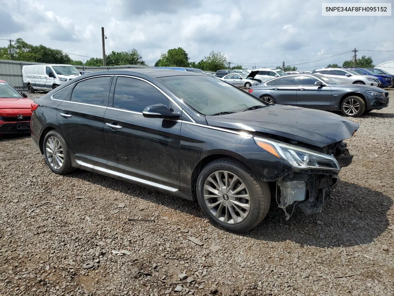 2015 Hyundai Sonata Sport VIN: 5NPE34AF8FH095152 Lot: 62222034