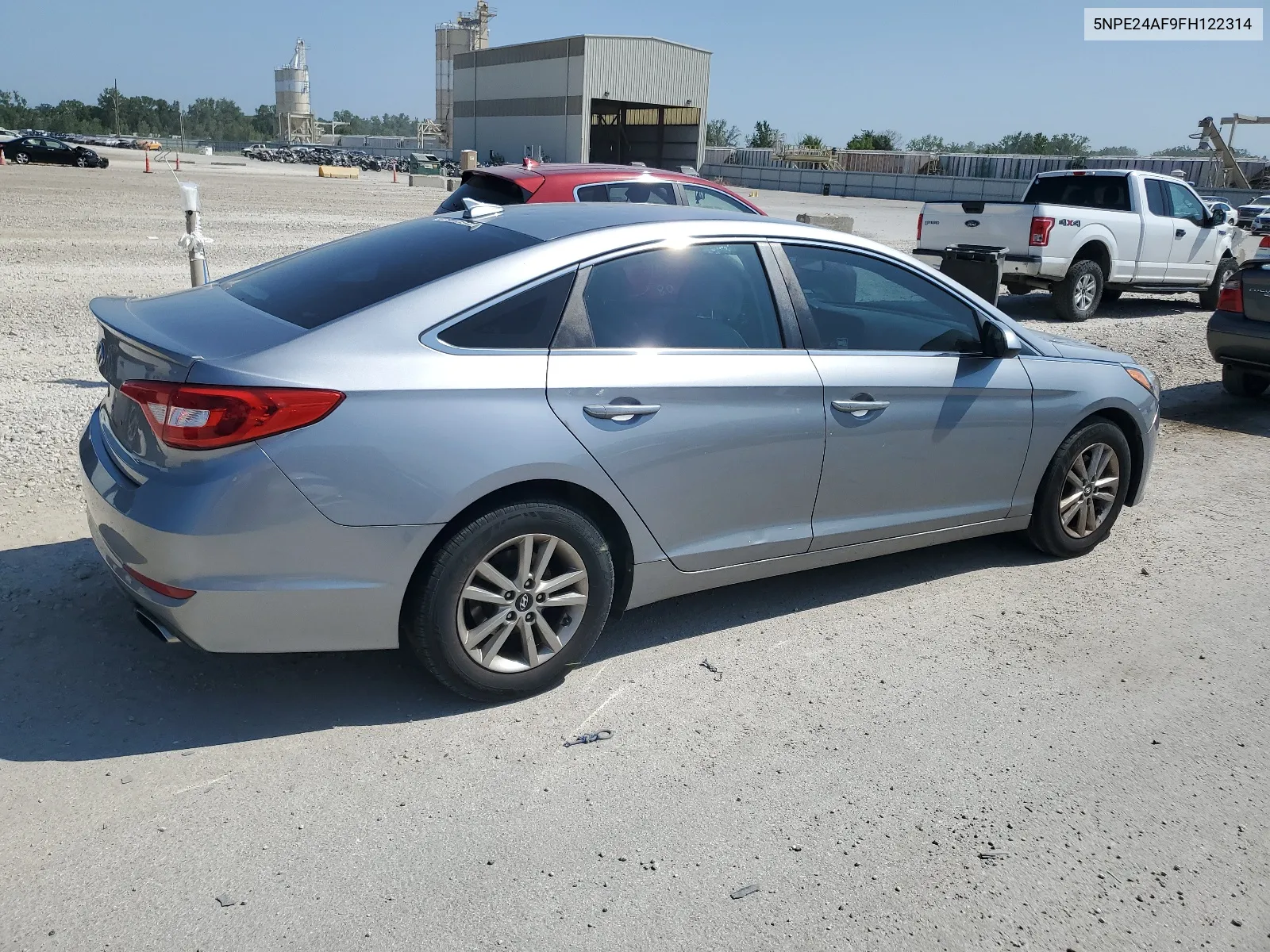 2015 Hyundai Sonata Se VIN: 5NPE24AF9FH122314 Lot: 62697374