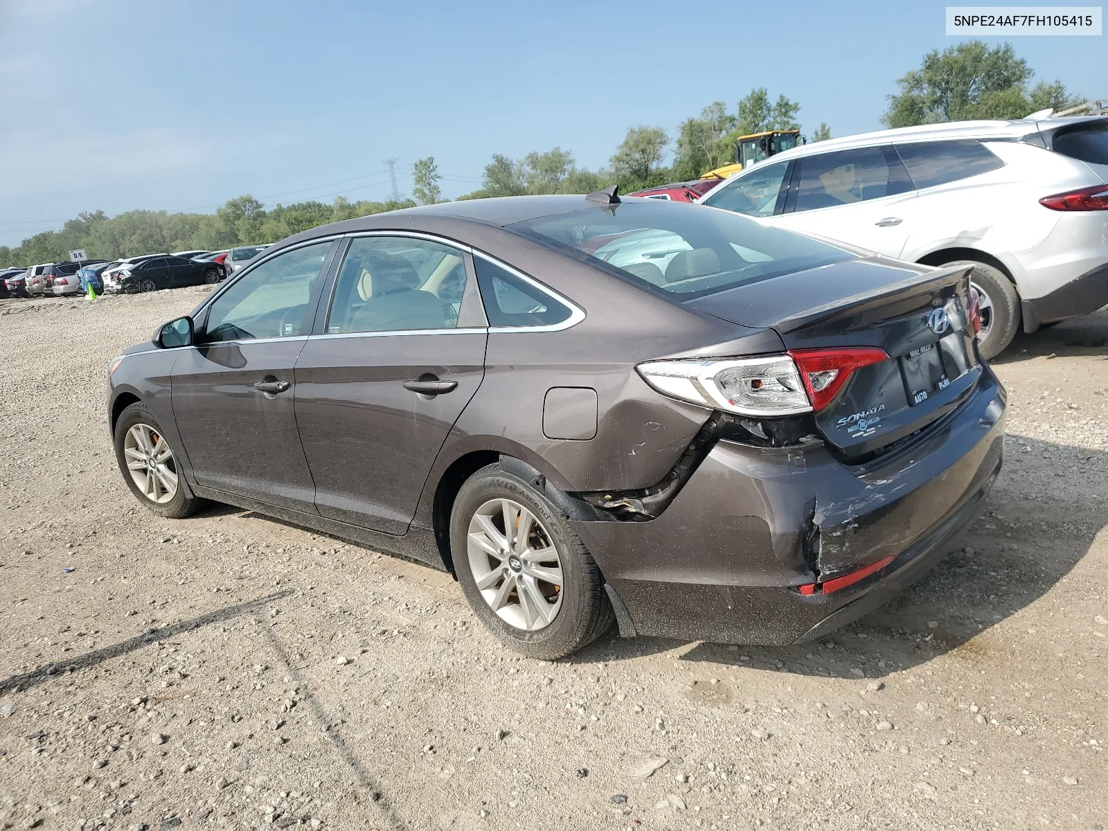 2015 Hyundai Sonata Se VIN: 5NPE24AF7FH105415 Lot: 62932594