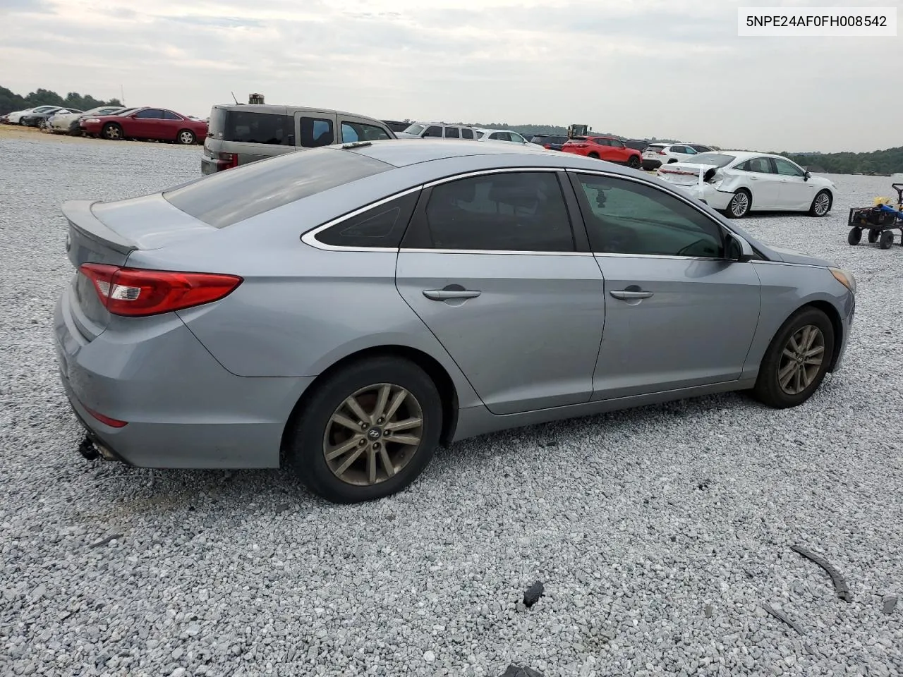 2015 Hyundai Sonata Se VIN: 5NPE24AF0FH008542 Lot: 63111294