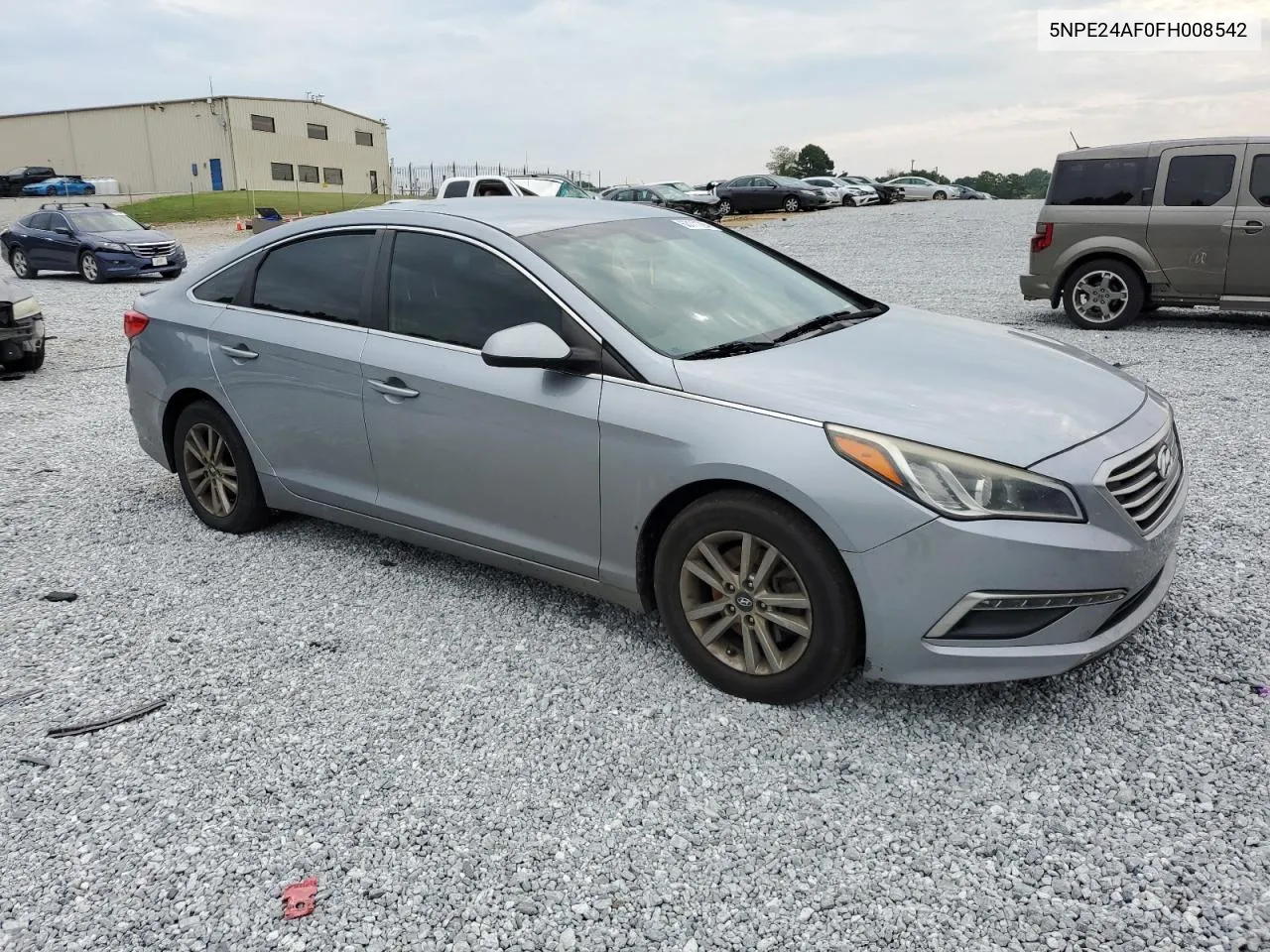 2015 Hyundai Sonata Se VIN: 5NPE24AF0FH008542 Lot: 63111294