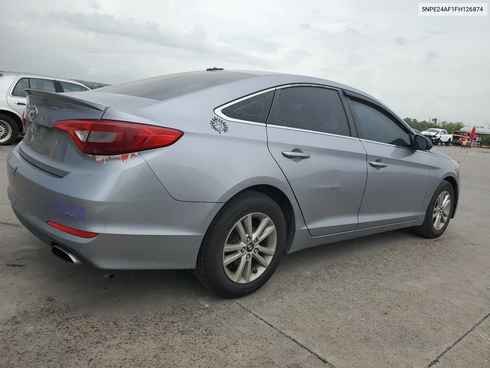 2015 Hyundai Sonata Se VIN: 5NPE24AF1FH126874 Lot: 63216444