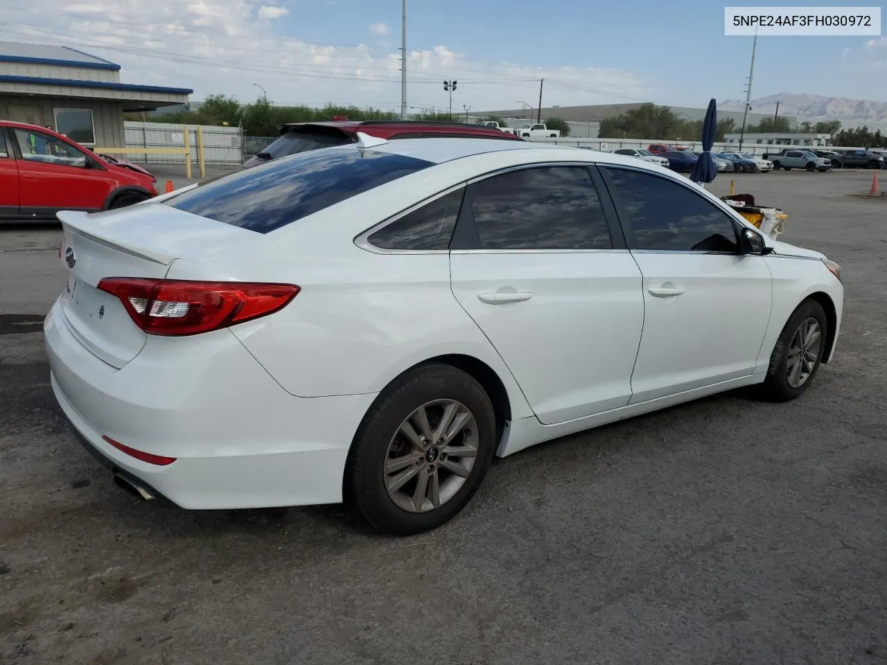 2015 Hyundai Sonata Se VIN: 5NPE24AF3FH030972 Lot: 63520304