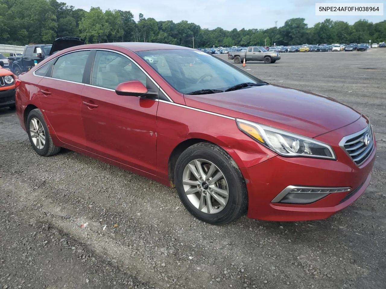 2015 Hyundai Sonata Se VIN: 5NPE24AF0FH038964 Lot: 63857084