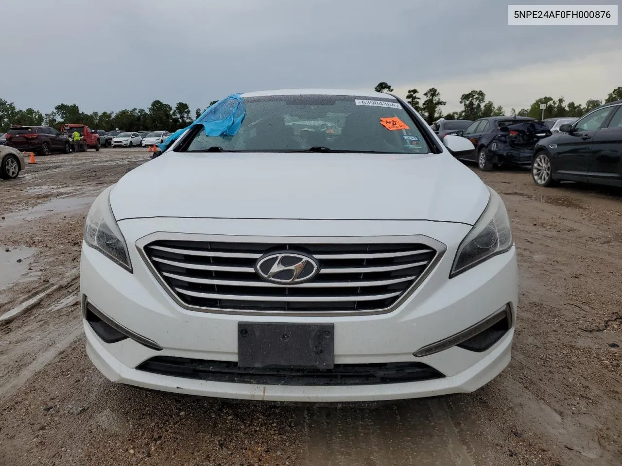 2015 Hyundai Sonata Se VIN: 5NPE24AF0FH000876 Lot: 63904364