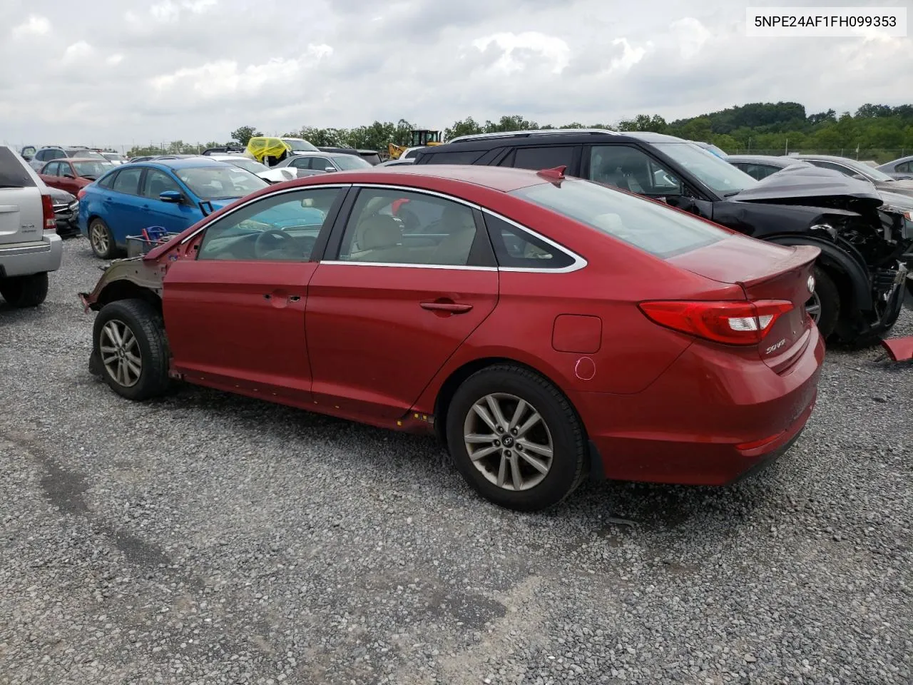 2015 Hyundai Sonata Se VIN: 5NPE24AF1FH099353 Lot: 64358824