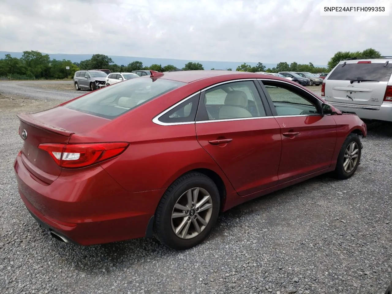 2015 Hyundai Sonata Se VIN: 5NPE24AF1FH099353 Lot: 64358824