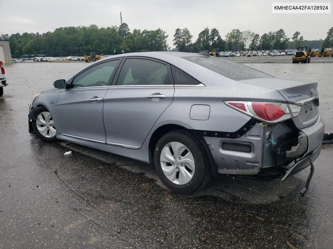 2015 Hyundai Sonata Hybrid VIN: KMHEC4A42FA128924 Lot: 64553174