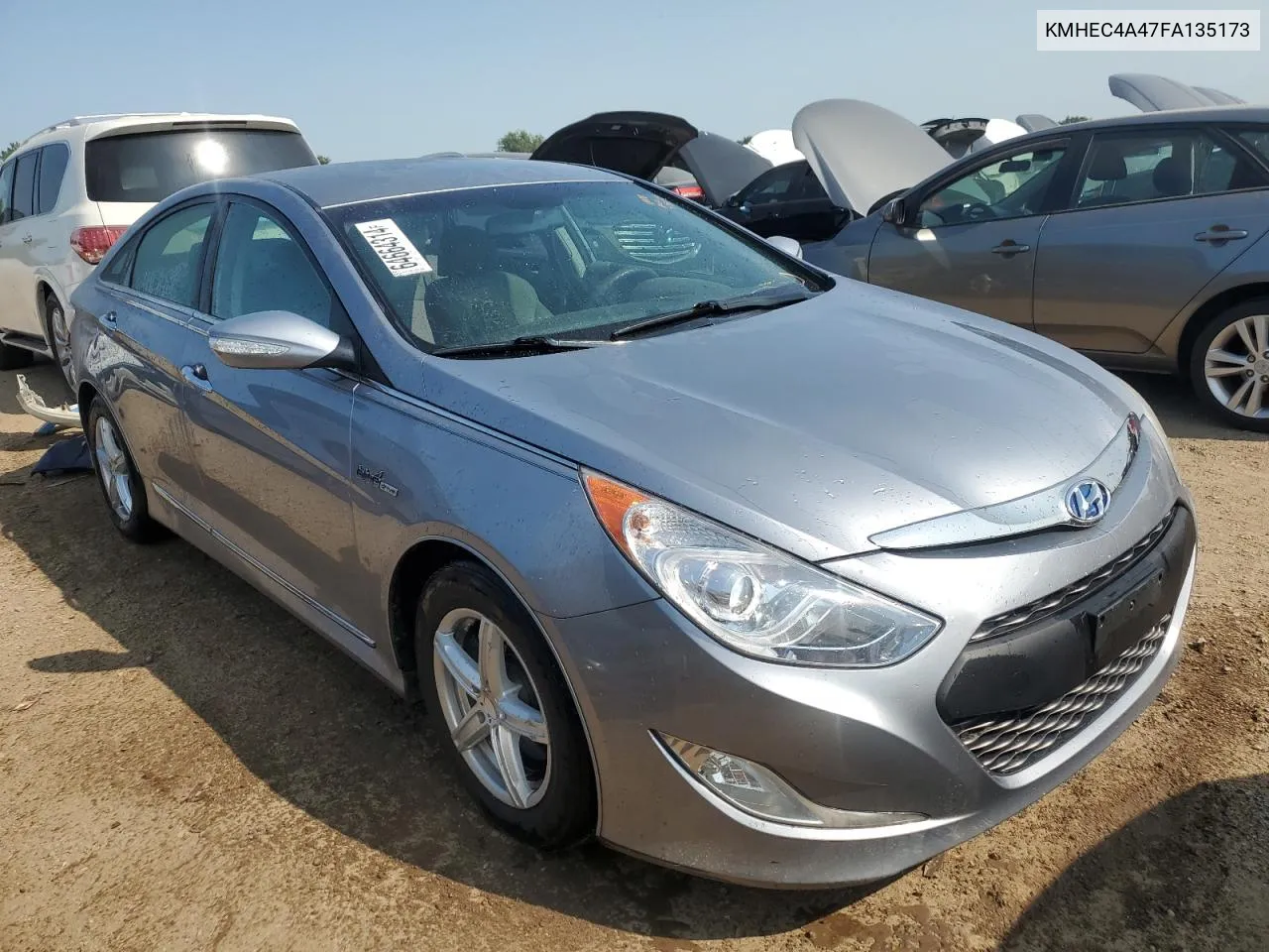 2015 Hyundai Sonata Hybrid VIN: KMHEC4A47FA135173 Lot: 64664314