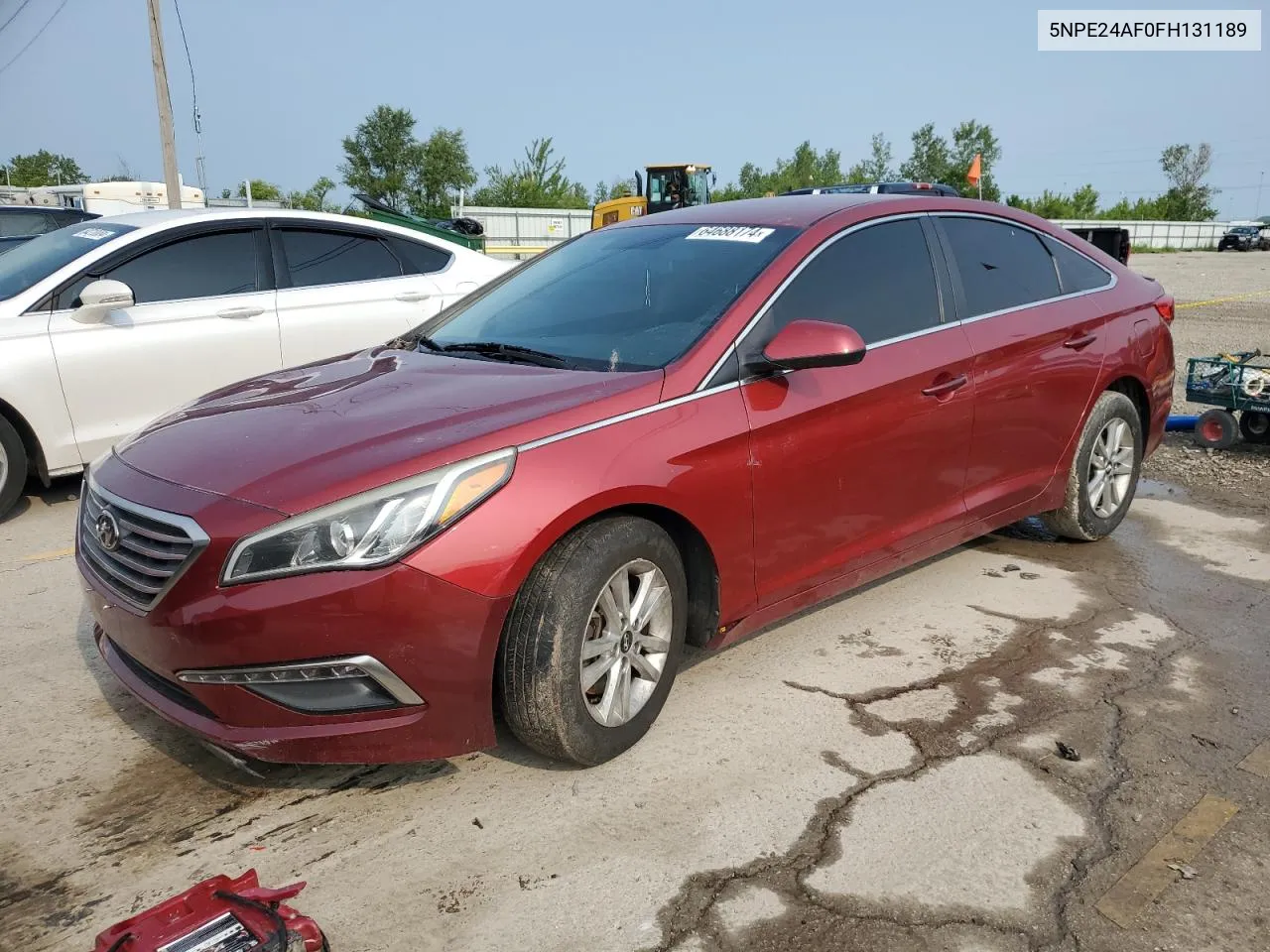 2015 Hyundai Sonata Se VIN: 5NPE24AF0FH131189 Lot: 64688174