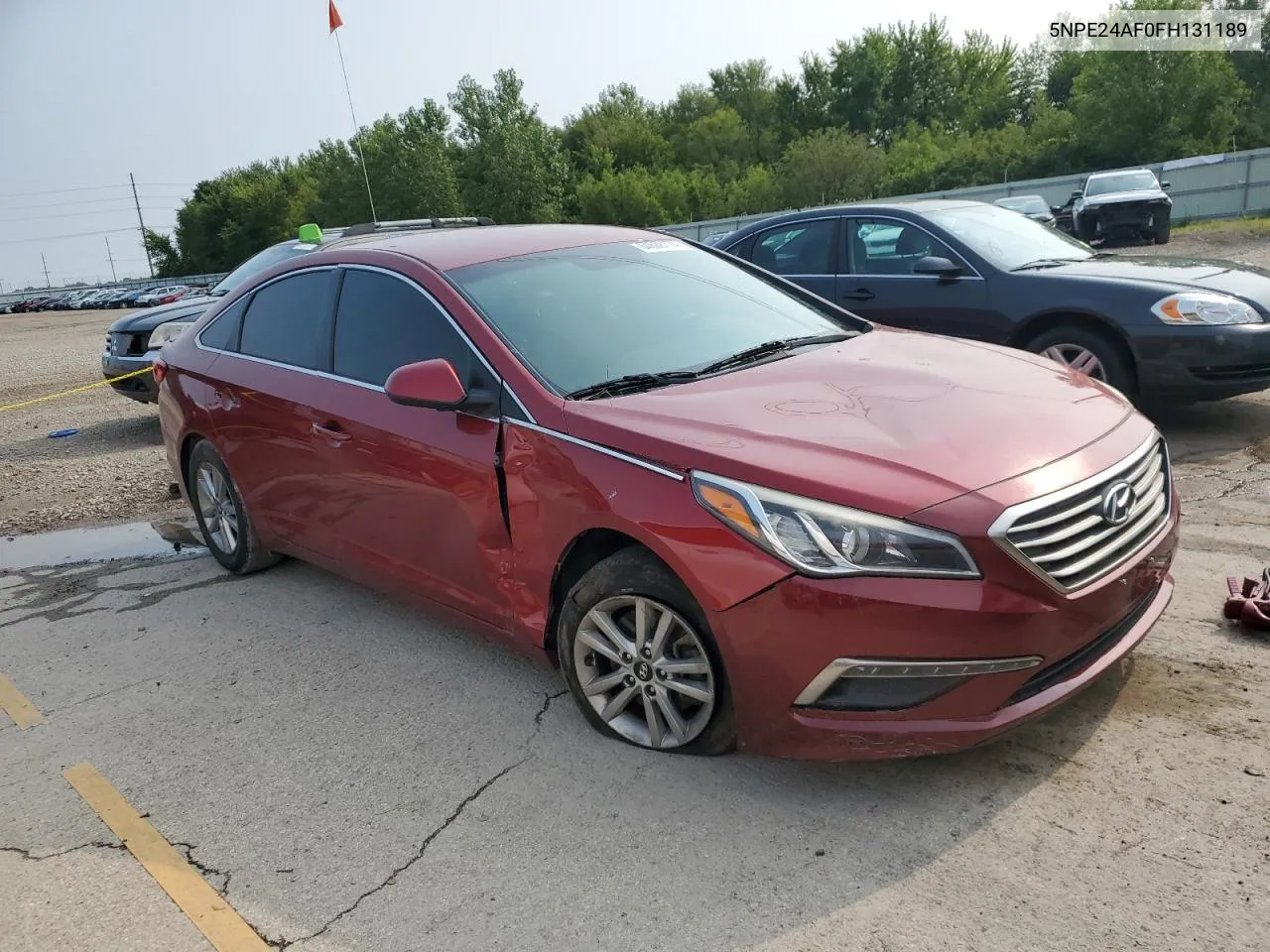 2015 Hyundai Sonata Se VIN: 5NPE24AF0FH131189 Lot: 64688174