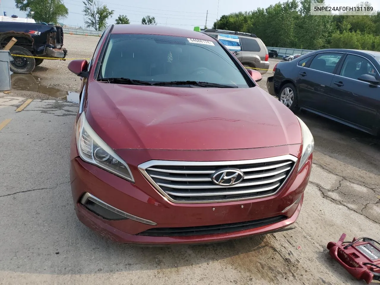 2015 Hyundai Sonata Se VIN: 5NPE24AF0FH131189 Lot: 64688174