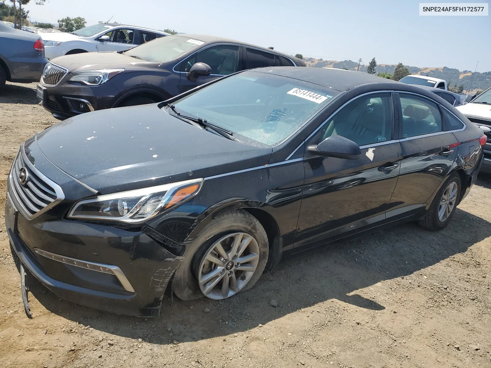 2015 Hyundai Sonata Se VIN: 5NPE24AF5FH172577 Lot: 65141444