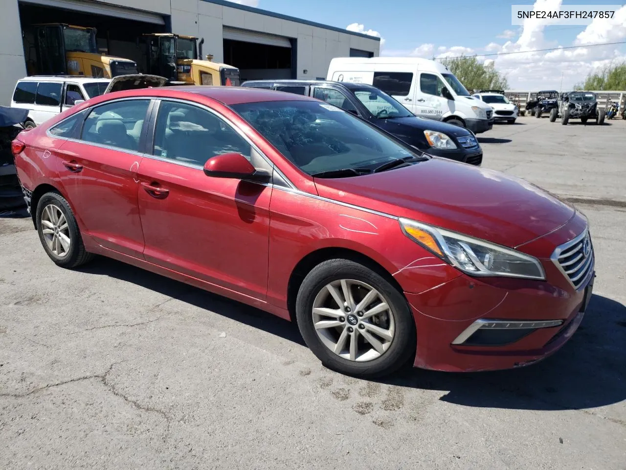 5NPE24AF3FH247857 2015 Hyundai Sonata Se