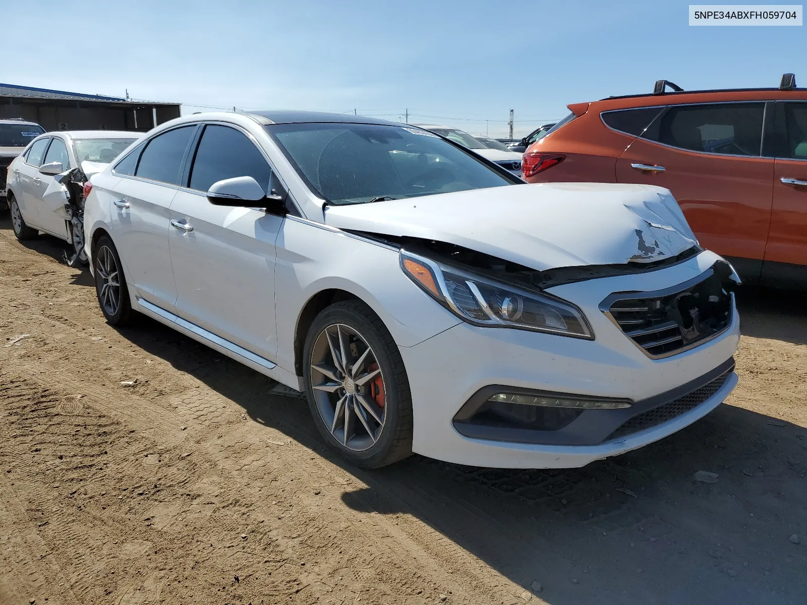 5NPE34ABXFH059704 2015 Hyundai Sonata Sport