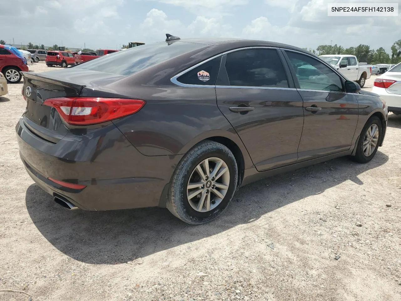 2015 Hyundai Sonata Se VIN: 5NPE24AF5FH142138 Lot: 65496204