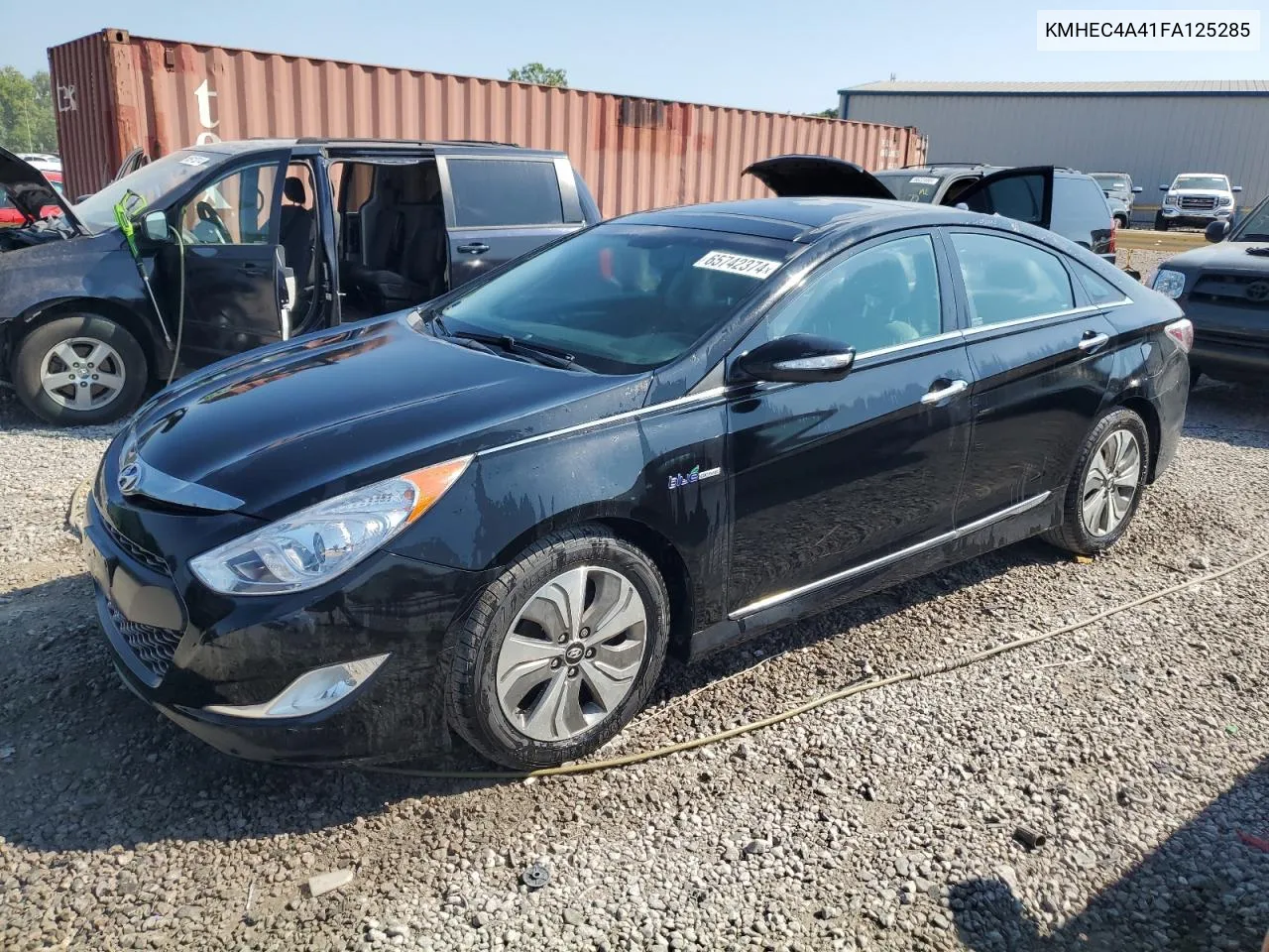 2015 Hyundai Sonata Hybrid VIN: KMHEC4A41FA125285 Lot: 65742374