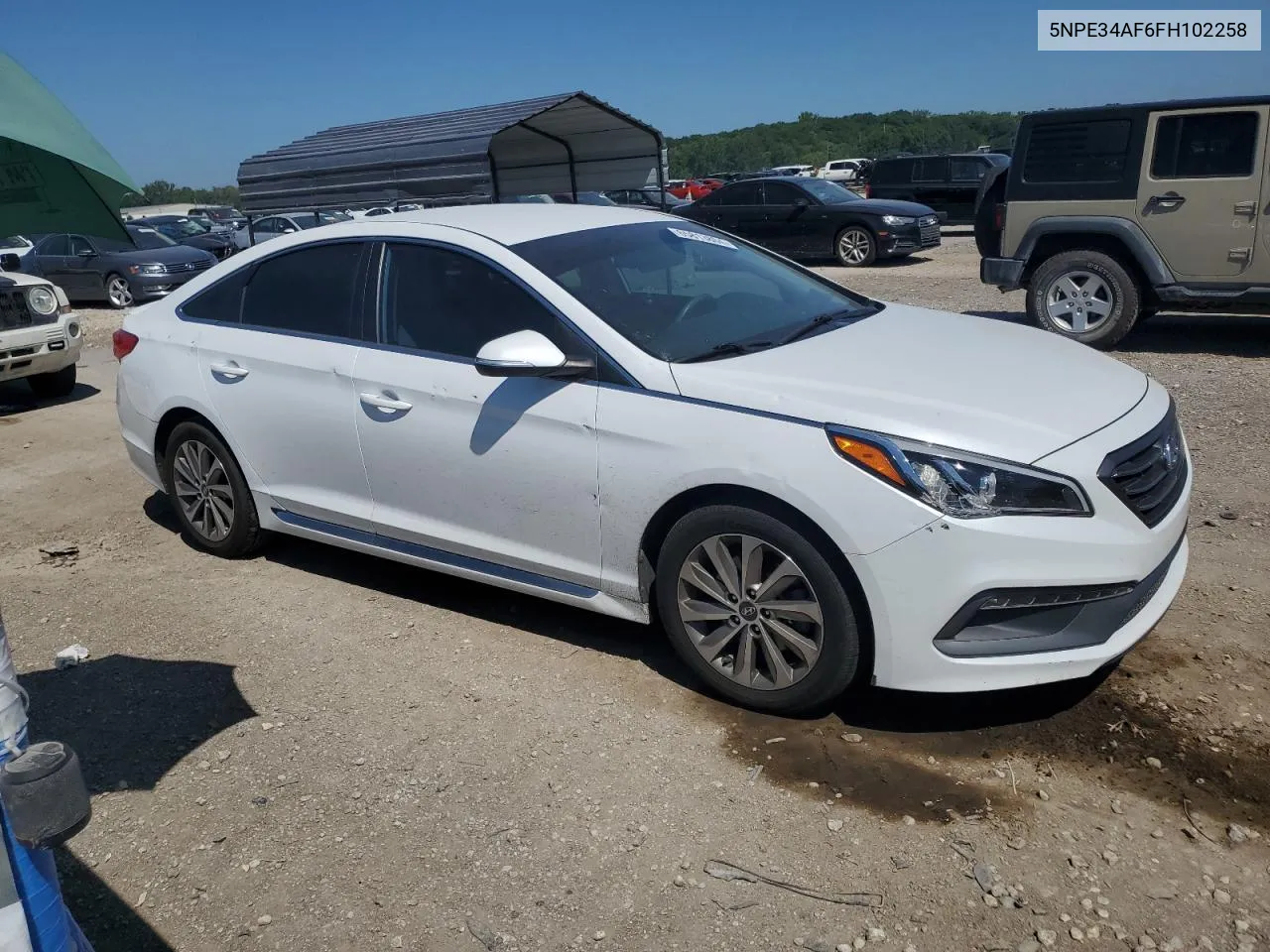 2015 Hyundai Sonata Sport VIN: 5NPE34AF6FH102258 Lot: 65813804