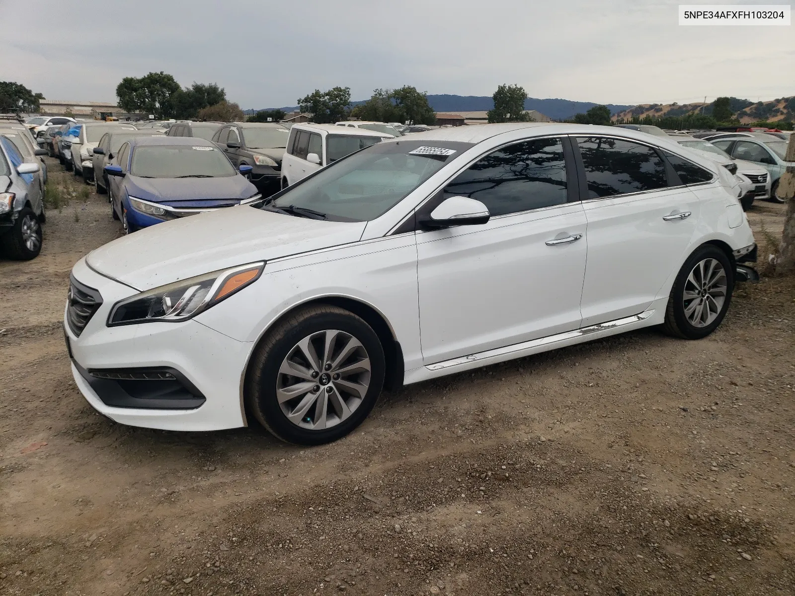 5NPE34AFXFH103204 2015 Hyundai Sonata Sport