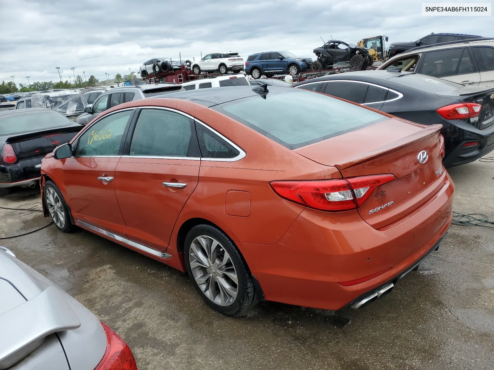 2015 Hyundai Sonata Sport VIN: 5NPE34AB6FH115024 Lot: 65948334