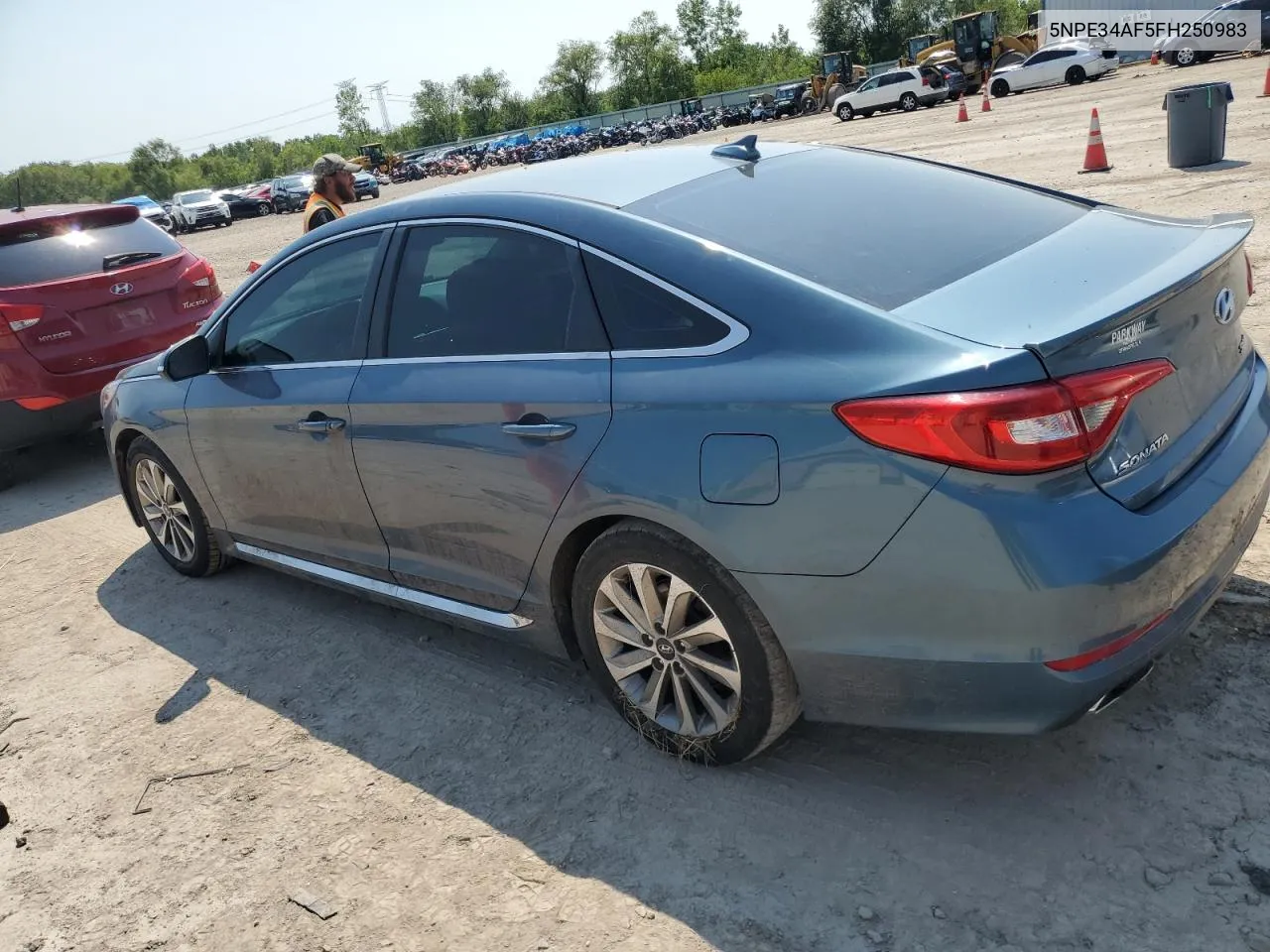 5NPE34AF5FH250983 2015 Hyundai Sonata Sport