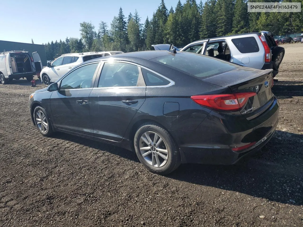 2015 Hyundai Sonata Se VIN: 5NPE24AF4FH163479 Lot: 66345284