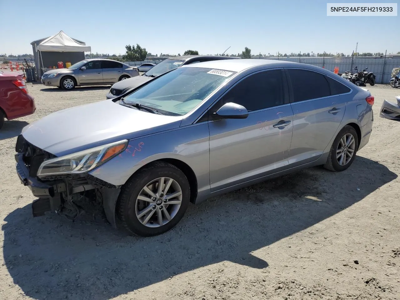 5NPE24AF5FH219333 2015 Hyundai Sonata Se