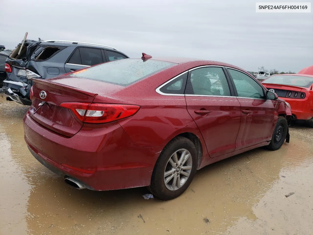 2015 Hyundai Sonata Se VIN: 5NPE24AF6FH004169 Lot: 66620374