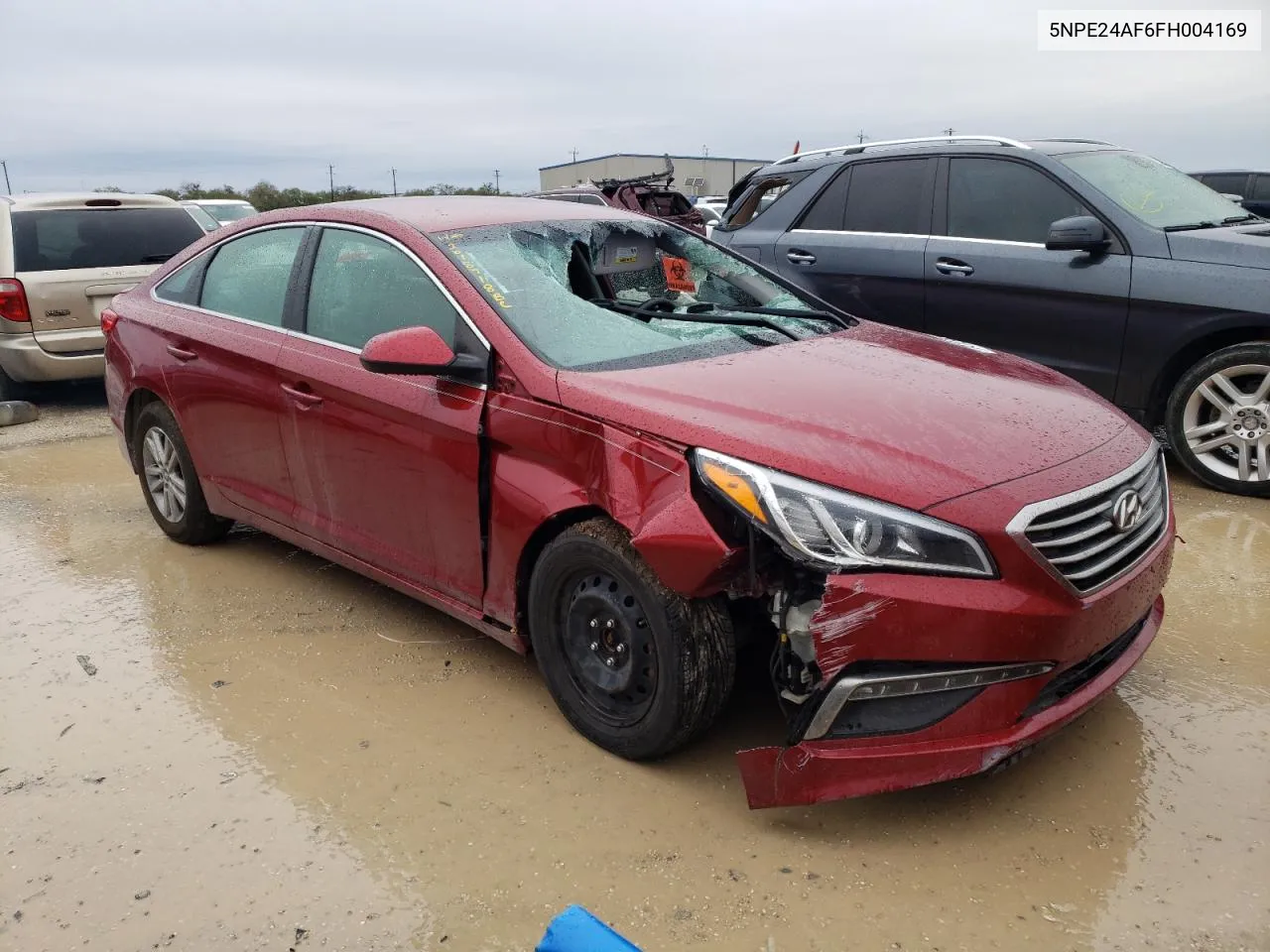 2015 Hyundai Sonata Se VIN: 5NPE24AF6FH004169 Lot: 66620374