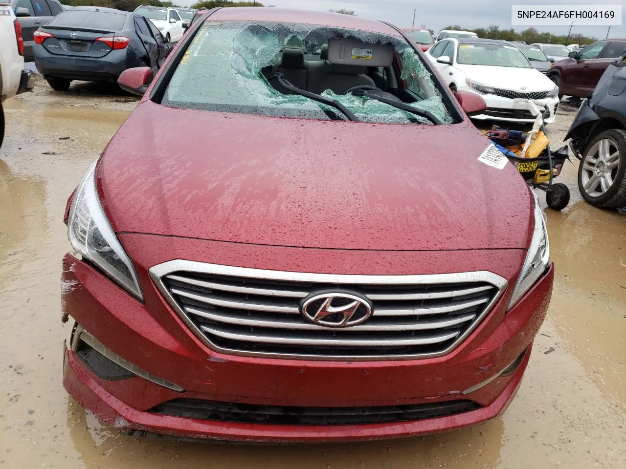 2015 Hyundai Sonata Se VIN: 5NPE24AF6FH004169 Lot: 66620374