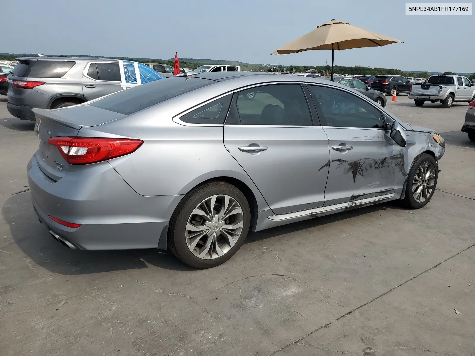 5NPE34AB1FH177169 2015 Hyundai Sonata Sport