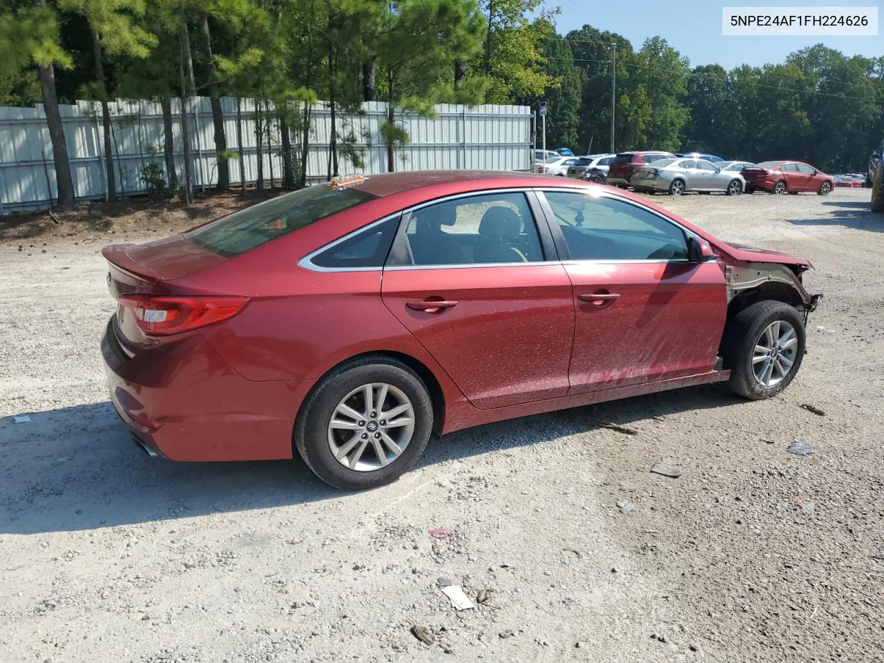 5NPE24AF1FH224626 2015 Hyundai Sonata Se