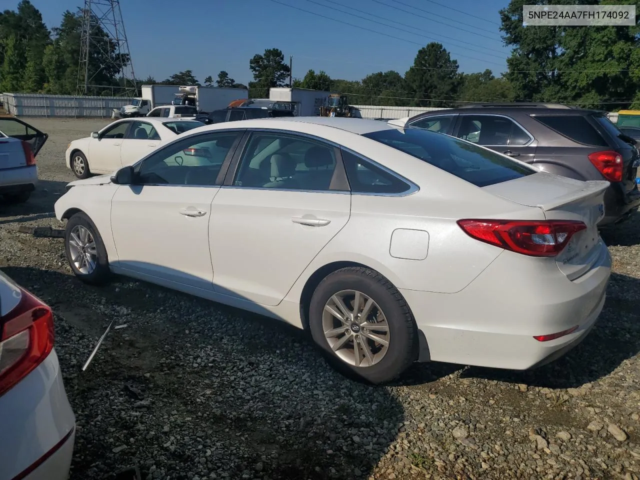 5NPE24AA7FH174092 2015 Hyundai Sonata Eco