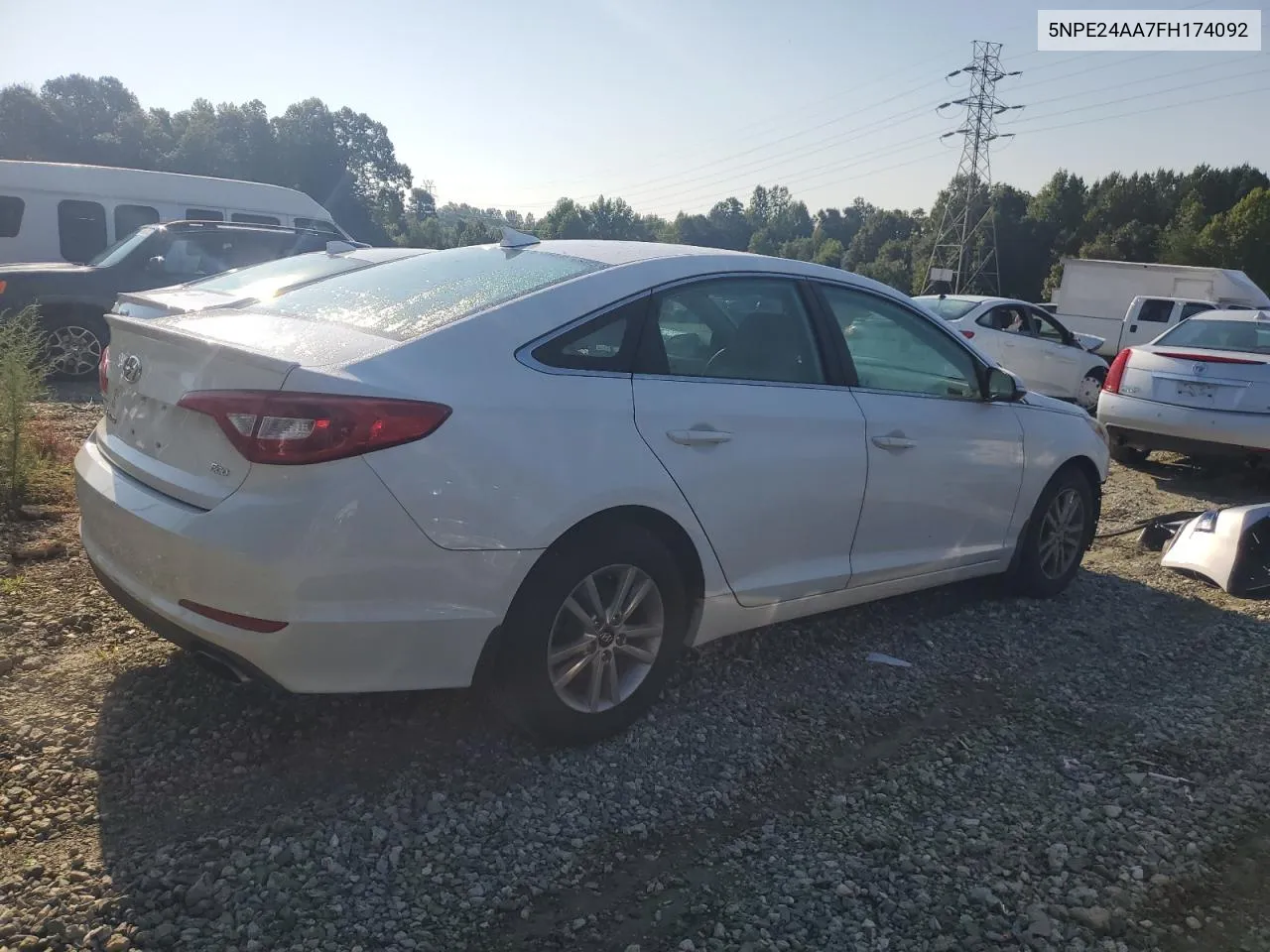 2015 Hyundai Sonata Eco VIN: 5NPE24AA7FH174092 Lot: 67239364