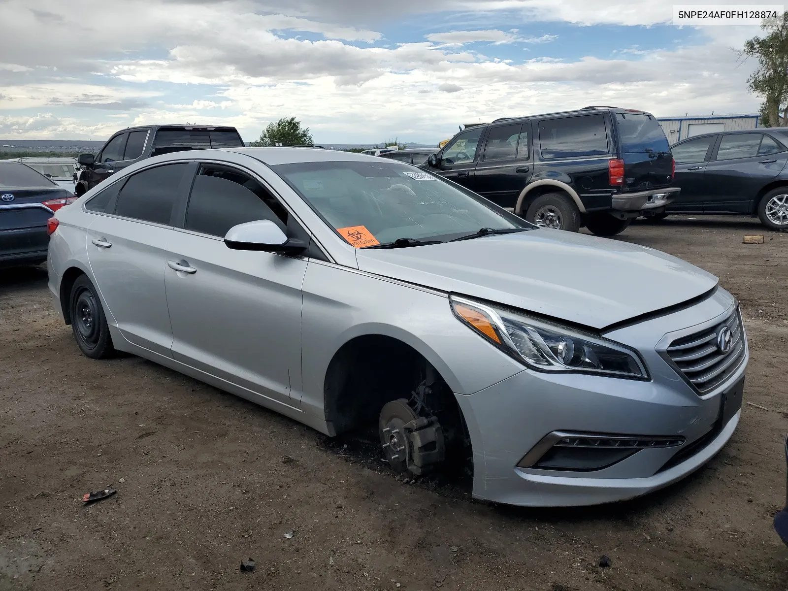 5NPE24AF0FH128874 2015 Hyundai Sonata Se