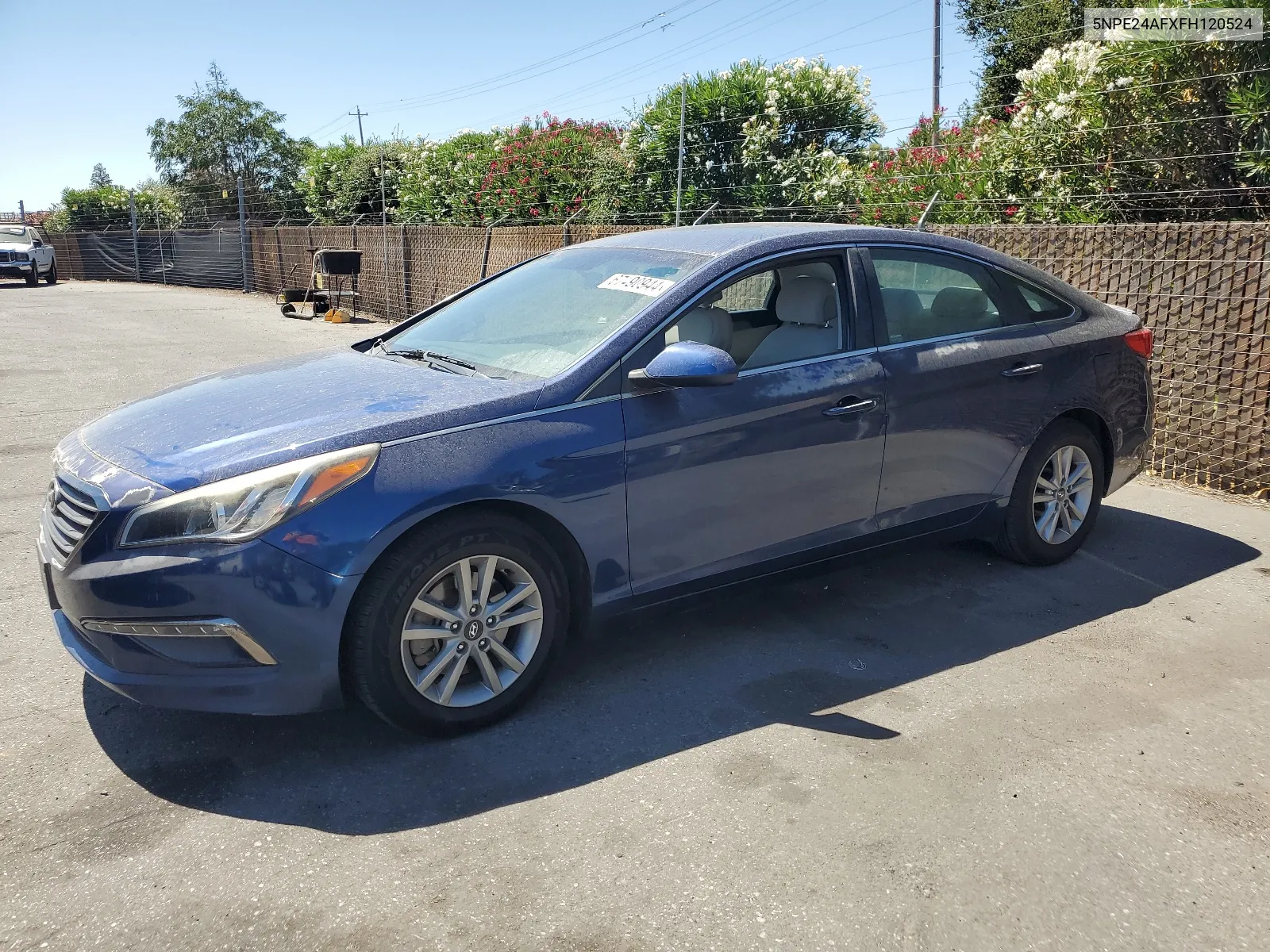 5NPE24AFXFH120524 2015 Hyundai Sonata Se