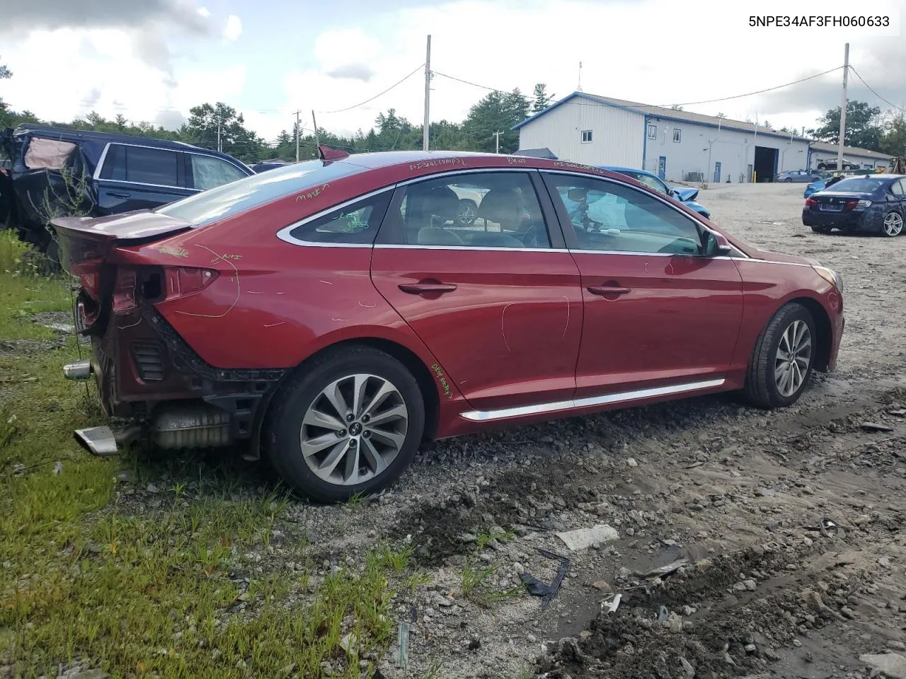 5NPE34AF3FH060633 2015 Hyundai Sonata Sport