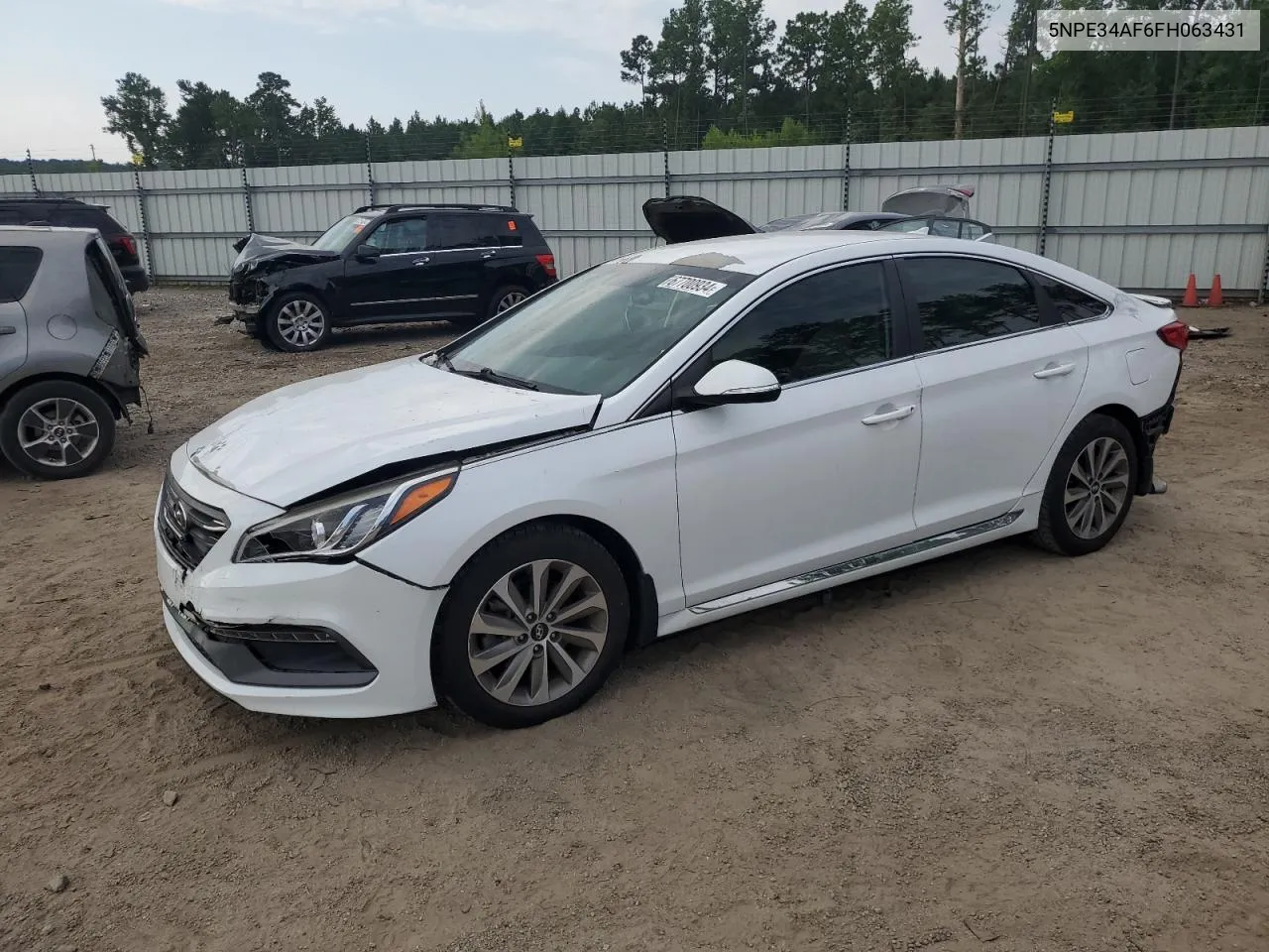 5NPE34AF6FH063431 2015 Hyundai Sonata Sport