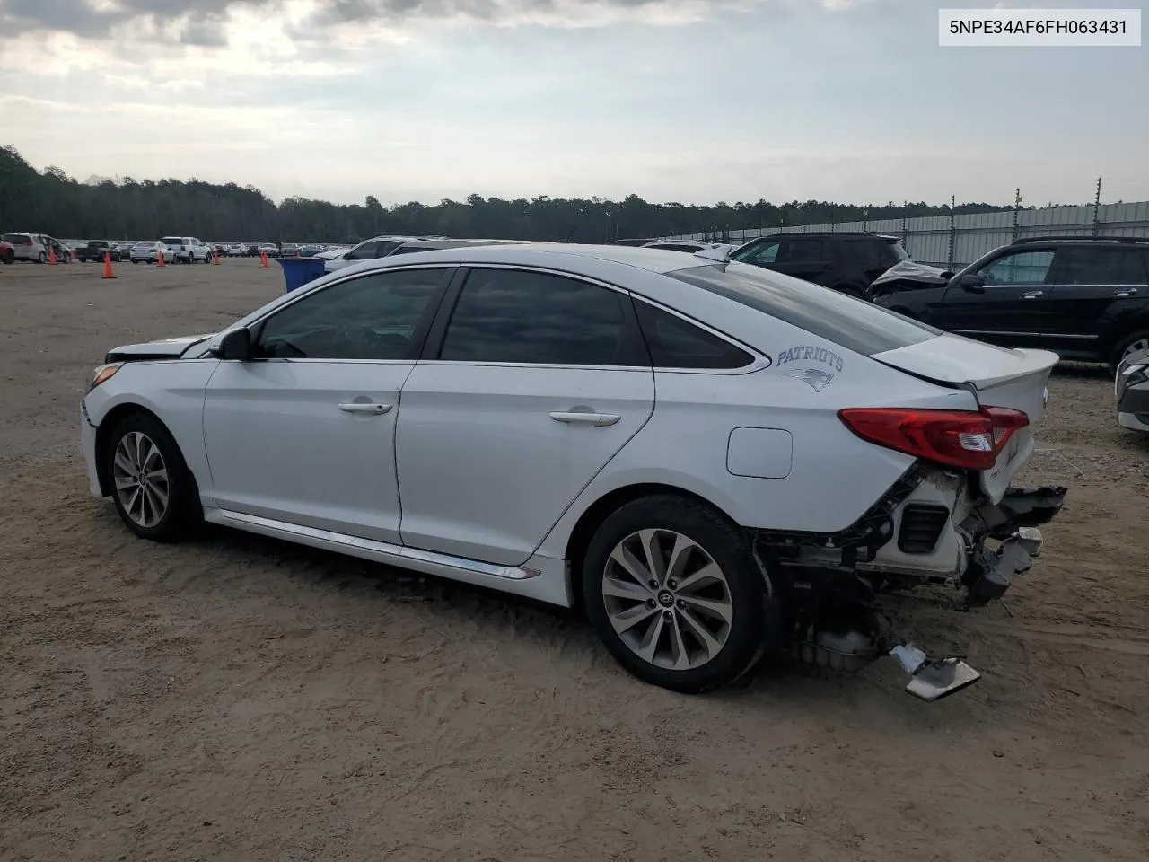 5NPE34AF6FH063431 2015 Hyundai Sonata Sport