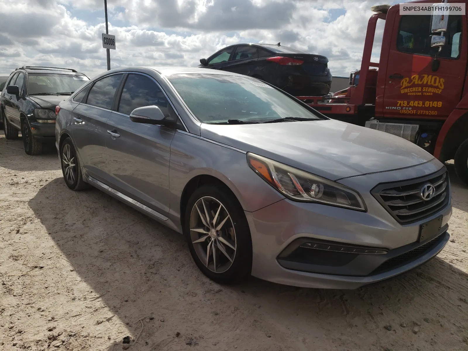 2015 Hyundai Sonata Sport VIN: 5NPE34AB1FH199706 Lot: 67750114