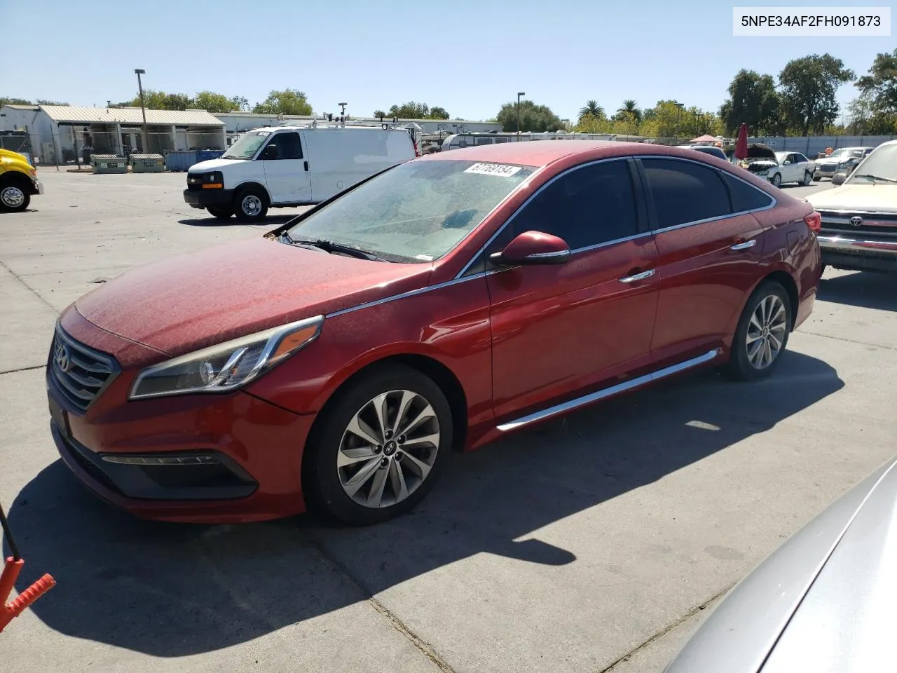 2015 Hyundai Sonata Sport VIN: 5NPE34AF2FH091873 Lot: 67769154